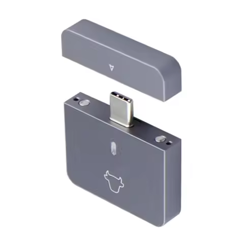 Aluminum Alloy NVMe 2230 SSD Case USB3.2 Gen2 External Box NVME Single Protocol Support 10Gbps For P