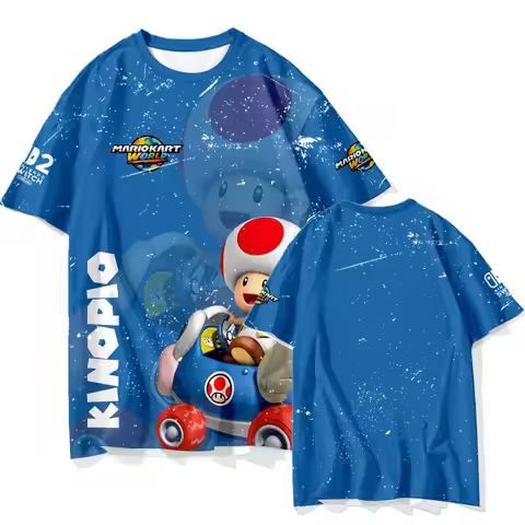 Summer Mario Kart World Switch 2 Game Peripheral Quick Drying, Breathable and Comfortable Parent-chi