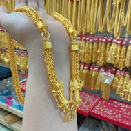 สร้อยคอแปดเสา หัวมังกร ขนาด10มิล หนัก20บาท ยาว 26"28"นิ้ว งานสวยมาก