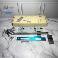 (1 PC) EB Everbest Stainless Steel Regular Door Lock Body Set 7011 - Mortise Door | SJ ABADIE |