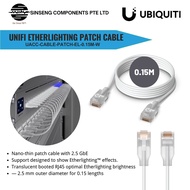 Ubiquiti Unifi (1 PCS) Cat 6 0.15M UACC-Cable-Patch-EL-0.15M-W UniFi Etherlighting Patch Cable Cat6,