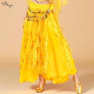 Váy Biểu Diễn Khiêu Vũ Bụng Váy Khiêu Vũ Khiêu Vũ Bụng Sáng Đèn Váy Dài Sân Khấu Biểu Diễn Năm Hội T