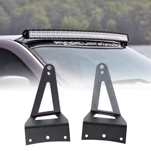 52 inch LED Light Bars Mounting Brackets Holder for Ford F250 F350 1999-2015 Upper Windshield Light 