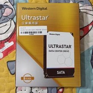 WD威騰Ultrastar DC HC520 12TB 3.5吋SATA 6G企業級硬碟