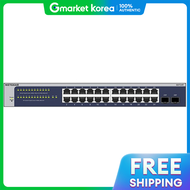 Netgear | สวตชอเธอรเนตความเรวสง 24 พอรต + 2 พอรต SFP แบบ L2 พรอม IGMP VLAN