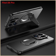 Hidden magnetic bracket phone case For OPPO find X9 X8 X7 Pro/Ultra X8S X8S Plus Silicone anti drop 