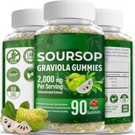 Best-selling in stock Custard apple gummy candy Soursop Gummies Custard Apple Gummies90Granule