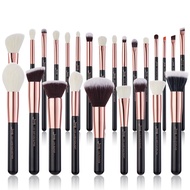 Jessup Đen Bộ Cọ Trang Điểm Chuyên Nghiệp Bộ 25 Con Cho Phấn Nền Đen Phối Kem Che Khuyết Điểm Phấn M