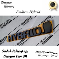 ORIGINAL BLACK DOFF HYBRID WRITING EMBLEM ORIGINAL BLACK DOFF HYBRID LOGO EMBLEM/ ORIGINAL BLACK DOF