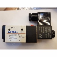 3v210-08 Airtac Pneumatic Solenoid Valve 3 Holes (3/2) - Hole Size