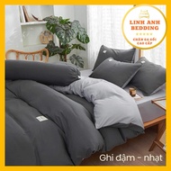 Simple, luxurious Tici Cotton Bedding Set (homestay, hotel products...)