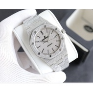 Audemars Piguet Royal Oak – Custom Fully Iced Out with VVS Lab-Grown Diamonds | Tester Certified