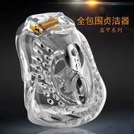 2020 new male self-designed full surround plastic chastity lock cb6000 bondage fun chastity device A666