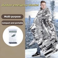 Outdoor Emergency Blanket Portable Multifunctional Emergency Blanket Camping Emergency Blanket