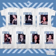 BABYMONSTER T-shirt Kpop FOREVER Tee - Ruka Pharita Asa Ahyeon Rami Rora Chiquita Short Slevee