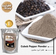 (HALAL) 100% Pure Black Pepper Powder / Serbuk Lada Hitam Asli - 100g SERBUK LADA HITAM / BLACK PEPPER natural organic