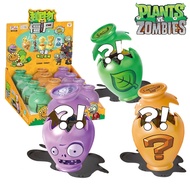12pcs Plants VS Zombies 2 Crock Pot Surprise Box Set Mainan Peashooter SunFlower Pirate Captain Zomb