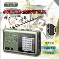 Semiconductor Mini Multi-Band Radio Radio FM FM Outdoor Ultra-Thin Elderly Portable Radio Daquan 2FJ