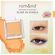 Romand Slide In Single M04 JUICY MANGO, Smooth And Easy To Apply Powder, Creates A Lightweight And N