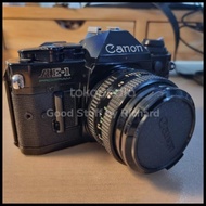 Second! Canon AE-1 Program Kamera Analog Lensa 50mm original from