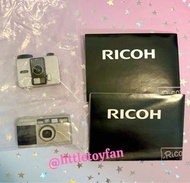 全新未拆 Ricoh 菲林 相機 扭蛋 迷你模型 系列 GR1 silver and Ricoh Auto half ) Camera Miniature Collection  Kenelephan