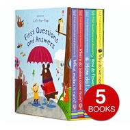 Usborne Lift-The-Flap First Questions And Answers Box Set (5 Books)