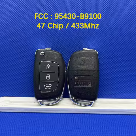 CN020076 OEM 3 Button Smart Remote Control Key Fob 47 Chip 433Mhz FCC 95430-B9100/B9500 OKA-865T For