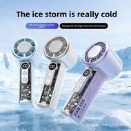 X05/X16 Ice Cooling Mini Fan 16°C Semiconductor Cooling Portable Handheld Desk Fan USB-C Rechargeabl