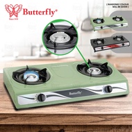 Butterfly Double Burner Gas Cooker BGC-668 / BGC-85 / BGC-666 Dapur Gas Masak 煤气灶 【𝐁𝐔𝐁𝐁𝐋𝐄 𝐏𝐀𝐂𝐊 𝟐】