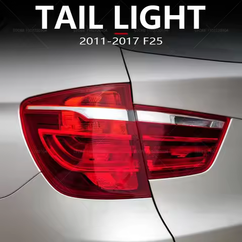 for 2011-2017 F25 BMW X3 Rear LED Tail Light Stop Brake Lamp Taillights No Bulb 63217217311 63217217