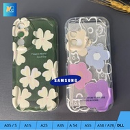 Latest Samsung Flower Softcase A05s A25 A35 A54 A55