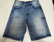 NAUTICA Bleach Washed 5 Pocket Denim Shorts 刷破 水洗 短褲 長谷川昭雄