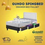Code Guhdo New Prima Drawer Laci Drawer Bed - Fullset Atlantic Style
