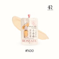 New! แบบ 2 ซอง รองพื้นผิวเป๊ะ Roseate Dreamy Skin Foundation ปกปิดเนียนกริบ คุมมัน กันน้ำ SPF50 PA++
