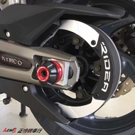 Zhenghong Motorcycle Shop RIDEA Belt Pulley Trim AK550 AK55 Second Generation Aluminum Alloy Cover A