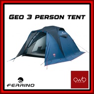 Ferrino Geo 3 Tent - Good for 3 - New Old Stock