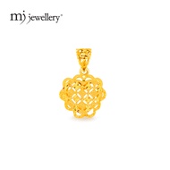 MJ Jewellery Gold Pendant B32 , 375 Gold & 916 Gold