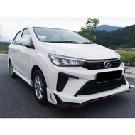 perodua bezza 2020 drive 68 pu bodykit front and rear without colour