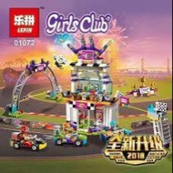 Lego China LEPIN 01072 FRIENDS THE BIG RACE DAY DAY BUILDING KIT 725 pcs.
