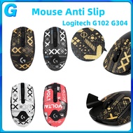 Logitech G102 G304 Professional Quality Skin-Friendly Mouse Sticker Grip Tape Mouse and Sweat-Absorb
