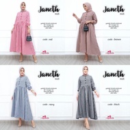 janeth midi dres