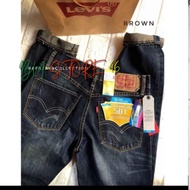 IMPORTED MEN'S 501 JEANS MEN'S 501 DENIM PANTS/