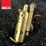 New product IMCO pure copper retro windproof kerosene lighter European style LT-0090