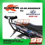 KAPPA Modenas XCITE130 KZ HD Heavyduty Monorack **Utk Brand Modenas** Givi Quality