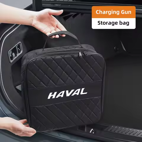Car Leather Storage Bag High-capacity Auto Trunk Handbag For Great Wall Haval H1 H2S M6 H3 H4 H5 H6 