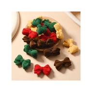 New Year Christmas Ornaments Star diy Three-dimensional Star Flocking Accessories Beaded Five-pointe