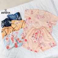 Zeneya Sleepwear For Women coordinates coords set assorted taslan plus size tops and shorts terno ladies womens adult top short pajama pambahay pantulog fashion clothing