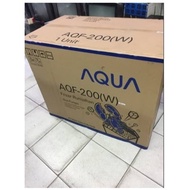 New Stok// Aqua Chest Freezer / Box Freezer 200 Liter Aqf-200 Aqf 200