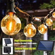 G40 Solar Light Outdoor Waterproof Bulb String Lights Remote Control Commercial Lights bulbs