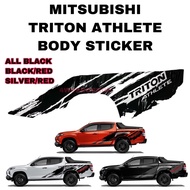MITSUBISHI TRITON ATHLETE BODY STICKER